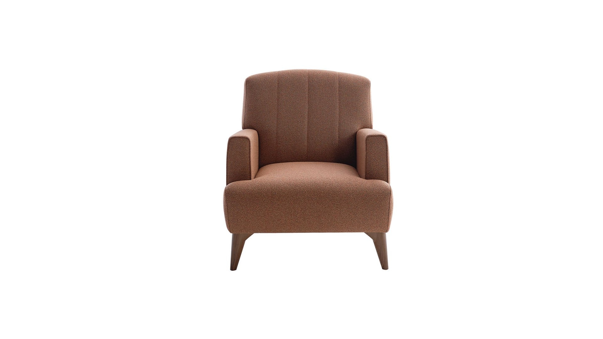Кресло Nilya - кирпичный цвет